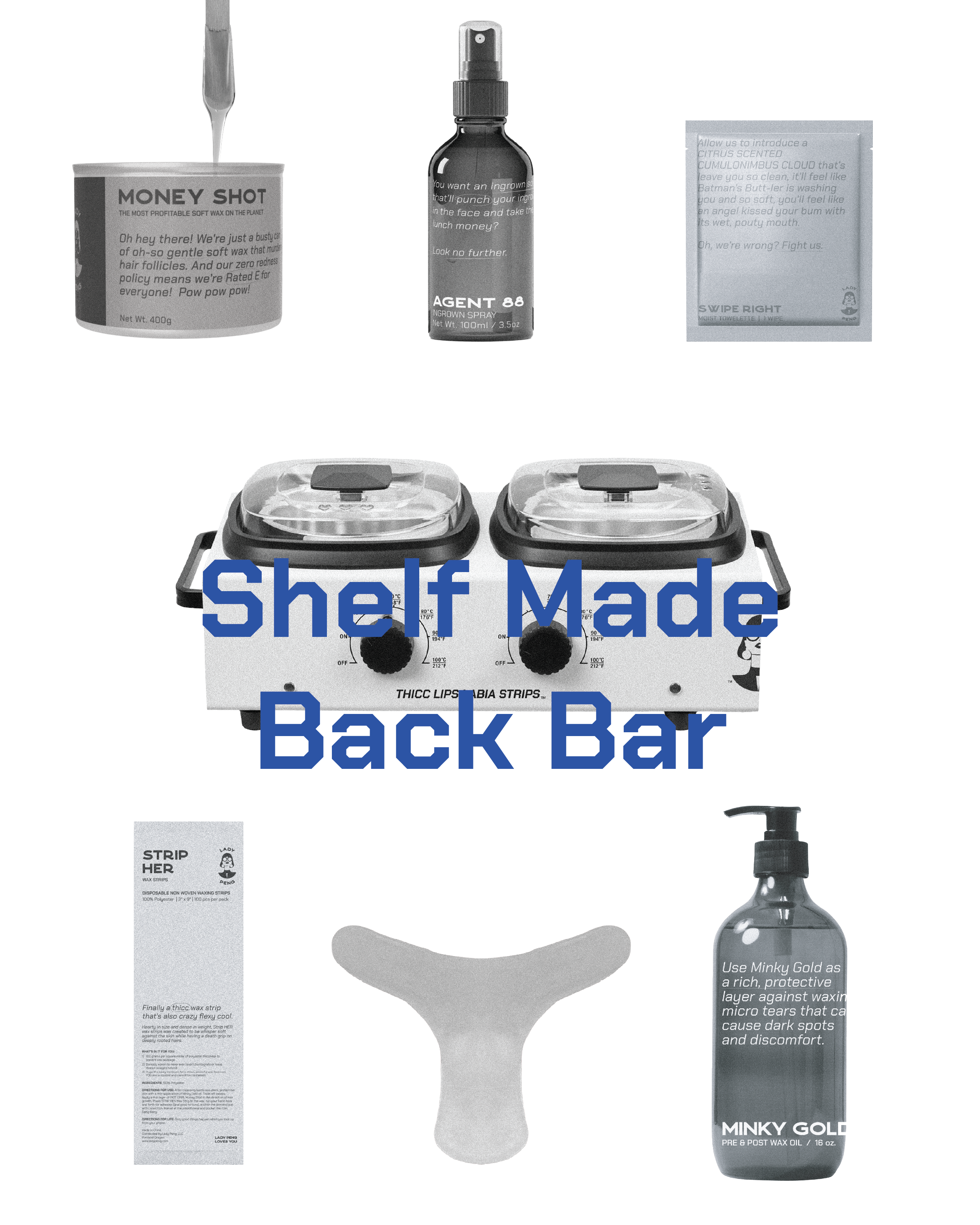 Shelf Made Back Bar Sample Pack